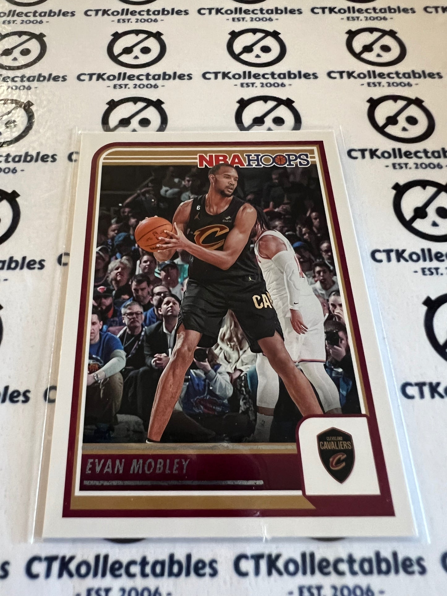 2023-24 Panini NBA HOOPS Base #138 Evan Mobley Cavaliers