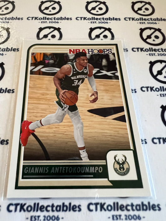 2023-24 Panini NBA HOOPS Base #147 Giannis Antetokounmpo Bucks