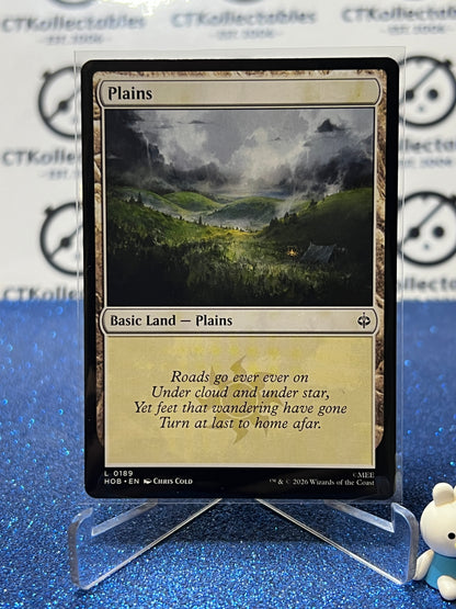 2026 MAGIC THE GATHERING THE HOBBIT PLAINS # L 0189 NON-FOIL TCG CARD