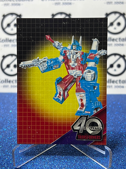 2024 TRANSFORMERS 40th ANNIVERSARY ULTRA MAGNUS # 36 NON-FOIL NON-GLOSS TRADING CARD