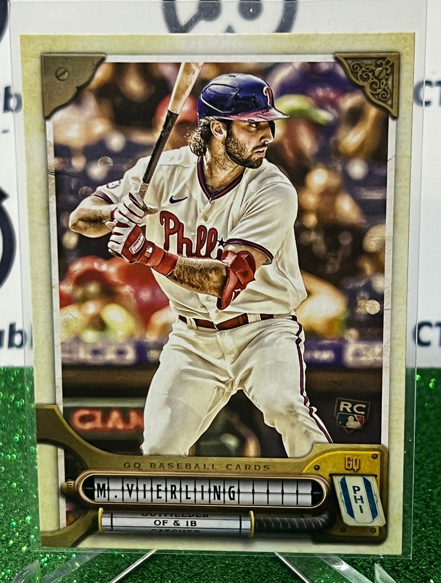 2022 TOPPS GYPSY QUEEN MATT VIERLING # 282 ROOKIE PHILADELPHIA PHILLIES BASEBALL CARD