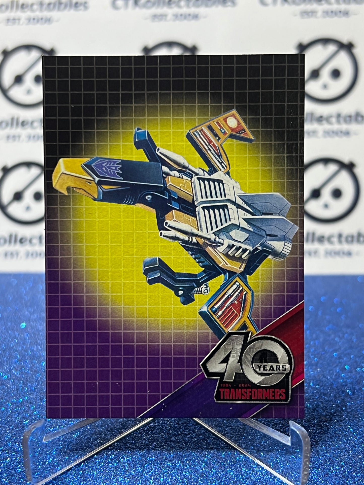 2024 TRANSFORMERS 40th ANNIVERSARY BUZZSAW # 38 NON-FOIL NON-GLOSS TRADING CARD