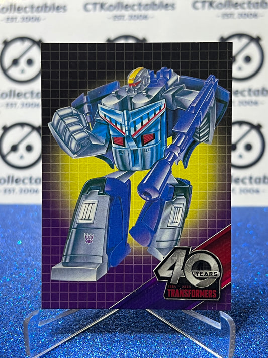 2024 TRANSFORMERS 40th ANNIVERSARY ASTROTRAIN # 39 NON-FOIL NON-GLOSS TRADING CARD