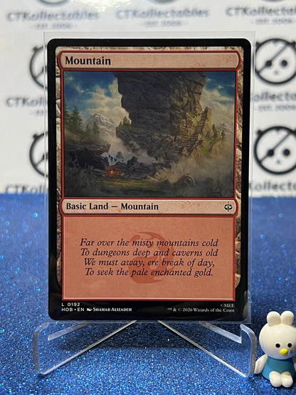 2026 MAGIC THE GATHERING THE HOBBIT MOUNTAIN # L 0192 NON-FOIL TCG CARD