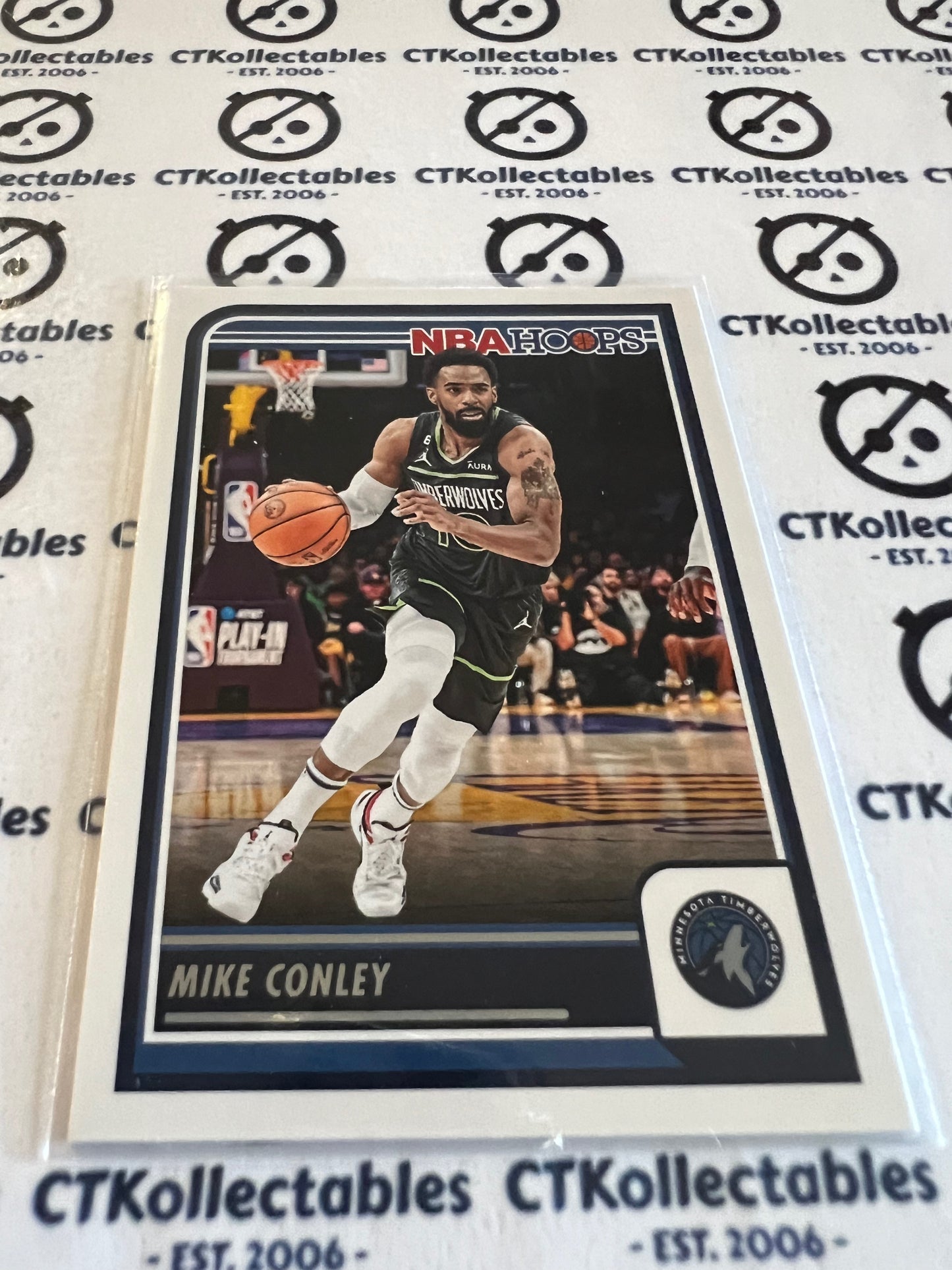 2023-24 Panini NBA HOOPS Base #159 Mike Conley Timberwolves