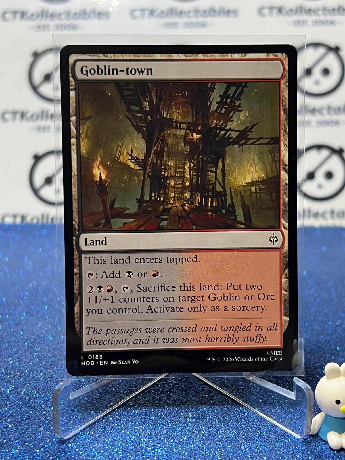 2026 MAGIC THE GATHERING THE HOBBIT GOBLIN-TOWN # L 0183 NON-FOIL TCG CARD