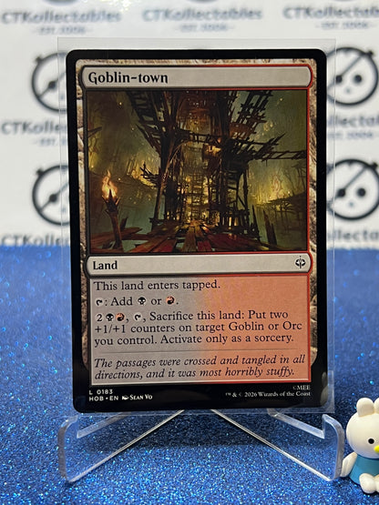 2026 MAGIC THE GATHERING THE HOBBIT GOBLIN-TOWN # L 0183 NON-FOIL TCG CARD