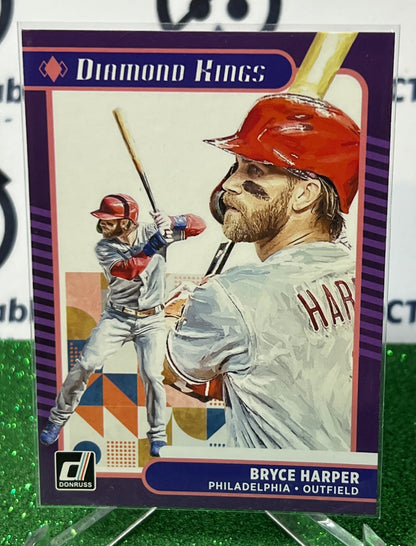 2021 PANINI DIAMOND KINGS BRYCE HARPER # 18 PHILADELPHIA PHILLIES BASEBALL CARD