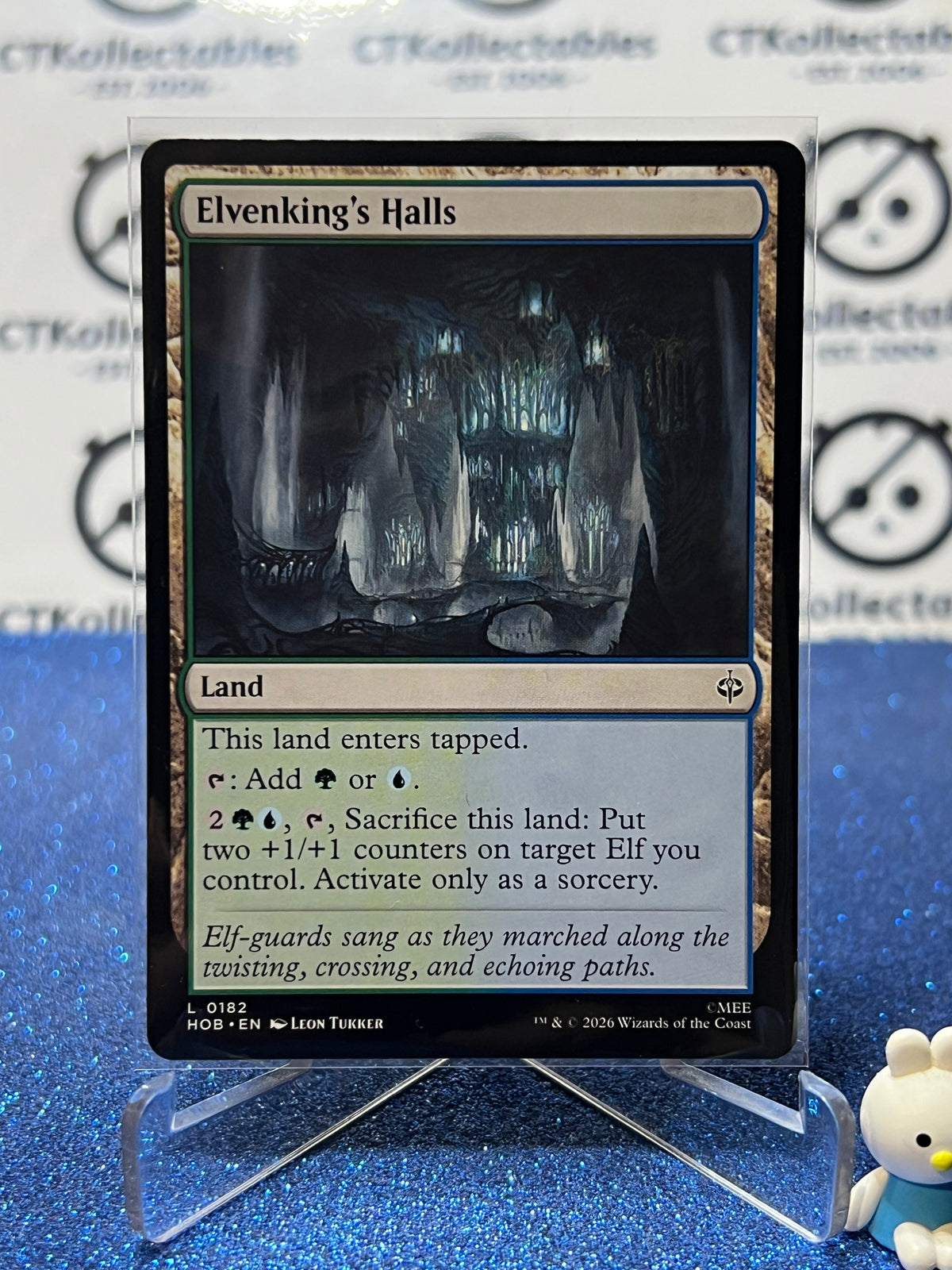 2026 MAGIC THE GATHERING THE HOBBIT ELVENKING'S HALLS # L 0182 NON-FOIL TCG CARD