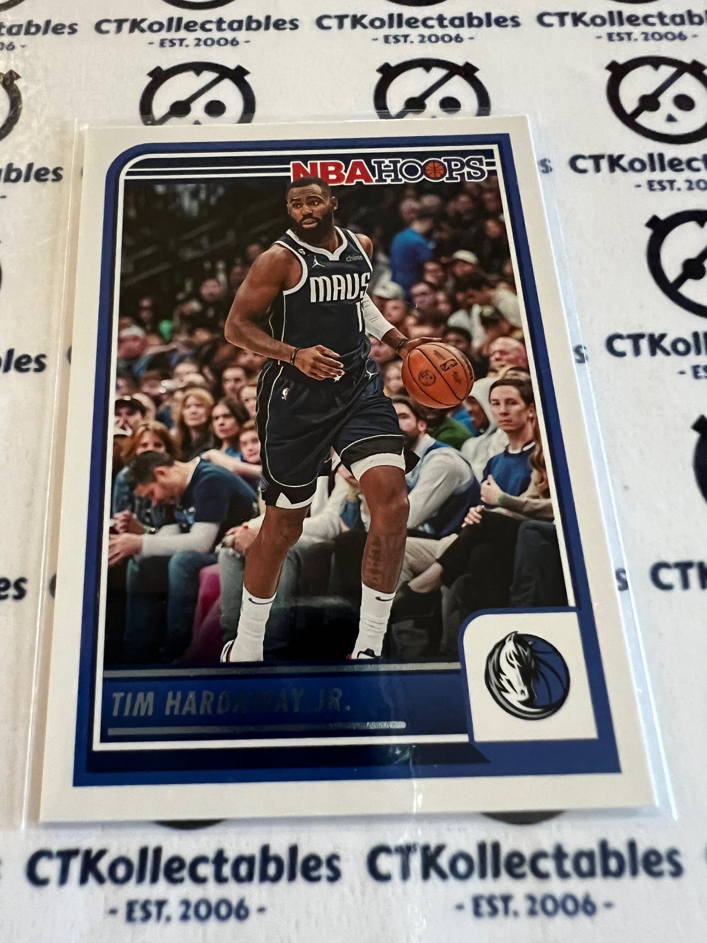 2023-24 Panini NBA HOOPS Base #173 Tim Hardaway JR. Mavericks