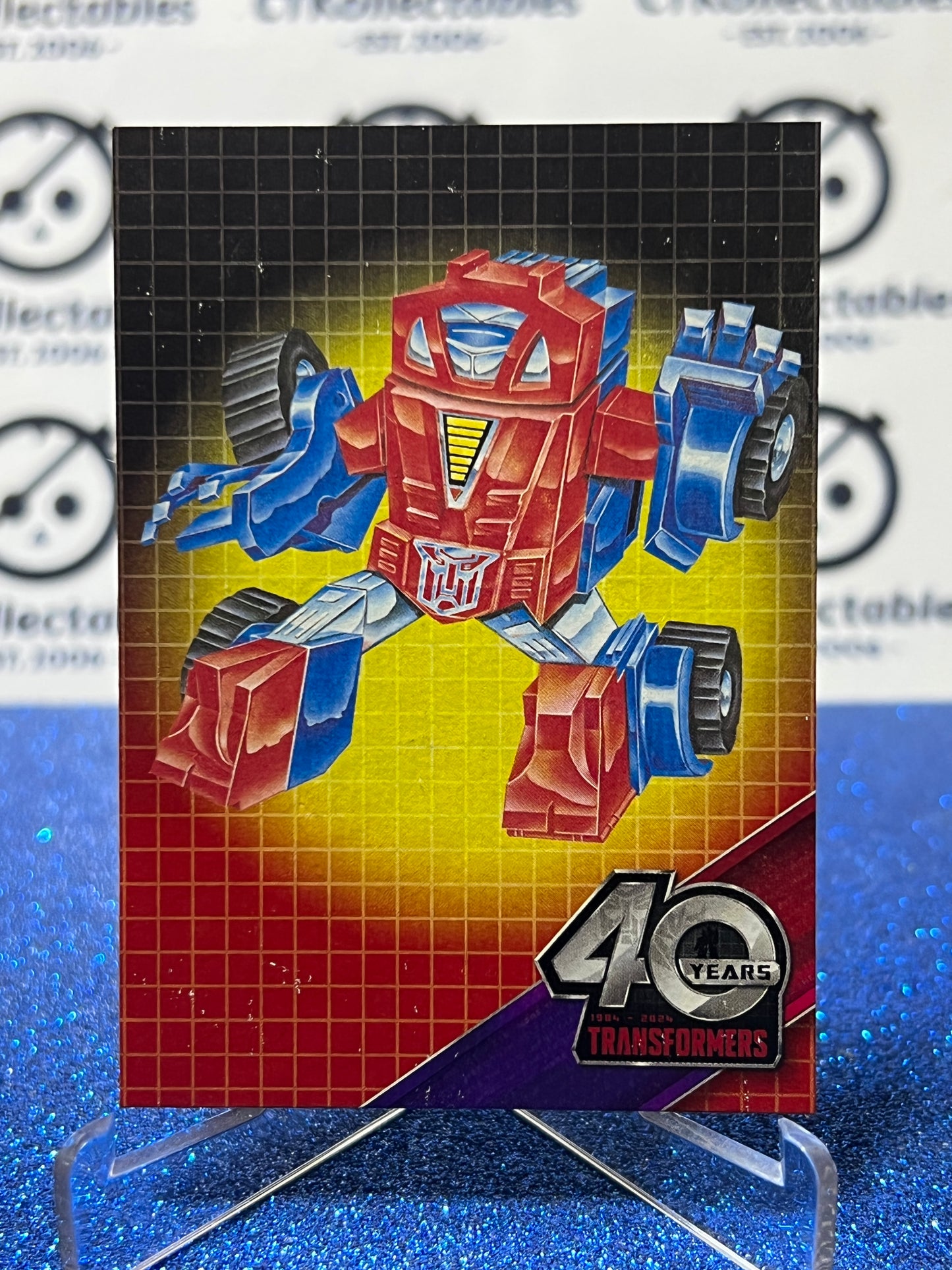 2024 TRANSFORMERS 40th ANNIVERSARY GEARS # 55 NON-FOIL NON-GLOSS TRADING CARD