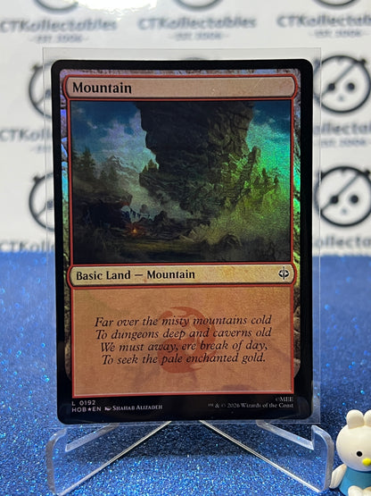 2026 MAGIC THE GATHERING THE HOBBIT MOUNTAIN # L 0192 FOIL TCG CARD