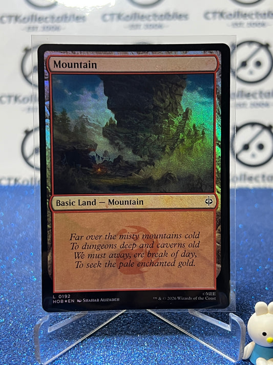 2026 MAGIC THE GATHERING THE HOBBIT MOUNTAIN # L 0192 FOIL TCG CARD