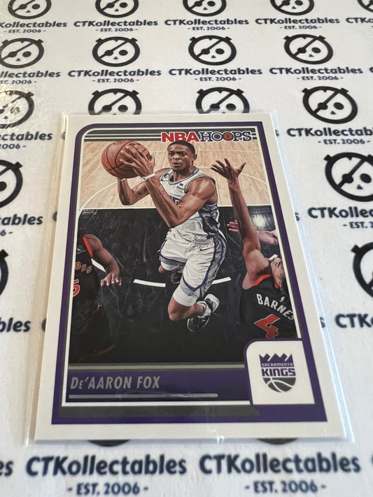 2023-24 Panini NBA HOOPS Base #174 De'Aaron Fox Kings