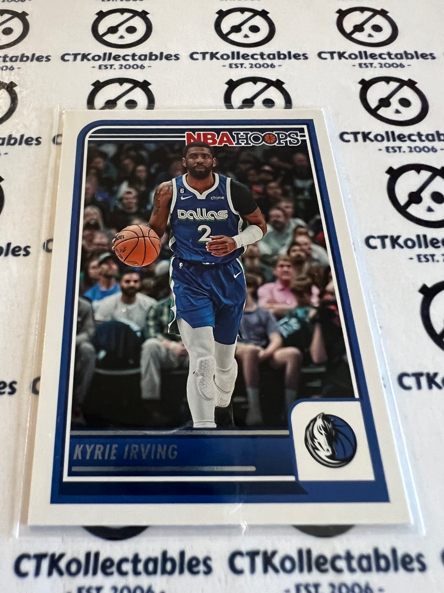 2023-24 Panini NBA HOOPS Base #178 Kyrie Irving Mavericks