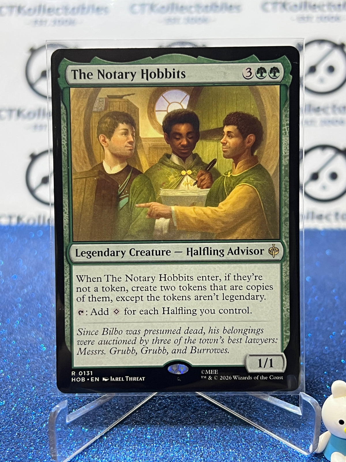 2026 MAGIC THE GATHERING THE HOBBIT THE NOTARY HOBBITS # R 0131 NON-FOIL TCG CARD