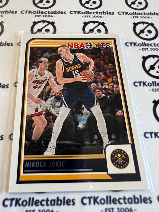 2023-24 Panini NBA HOOPS Base #180 Nikola Jokic Nuggets