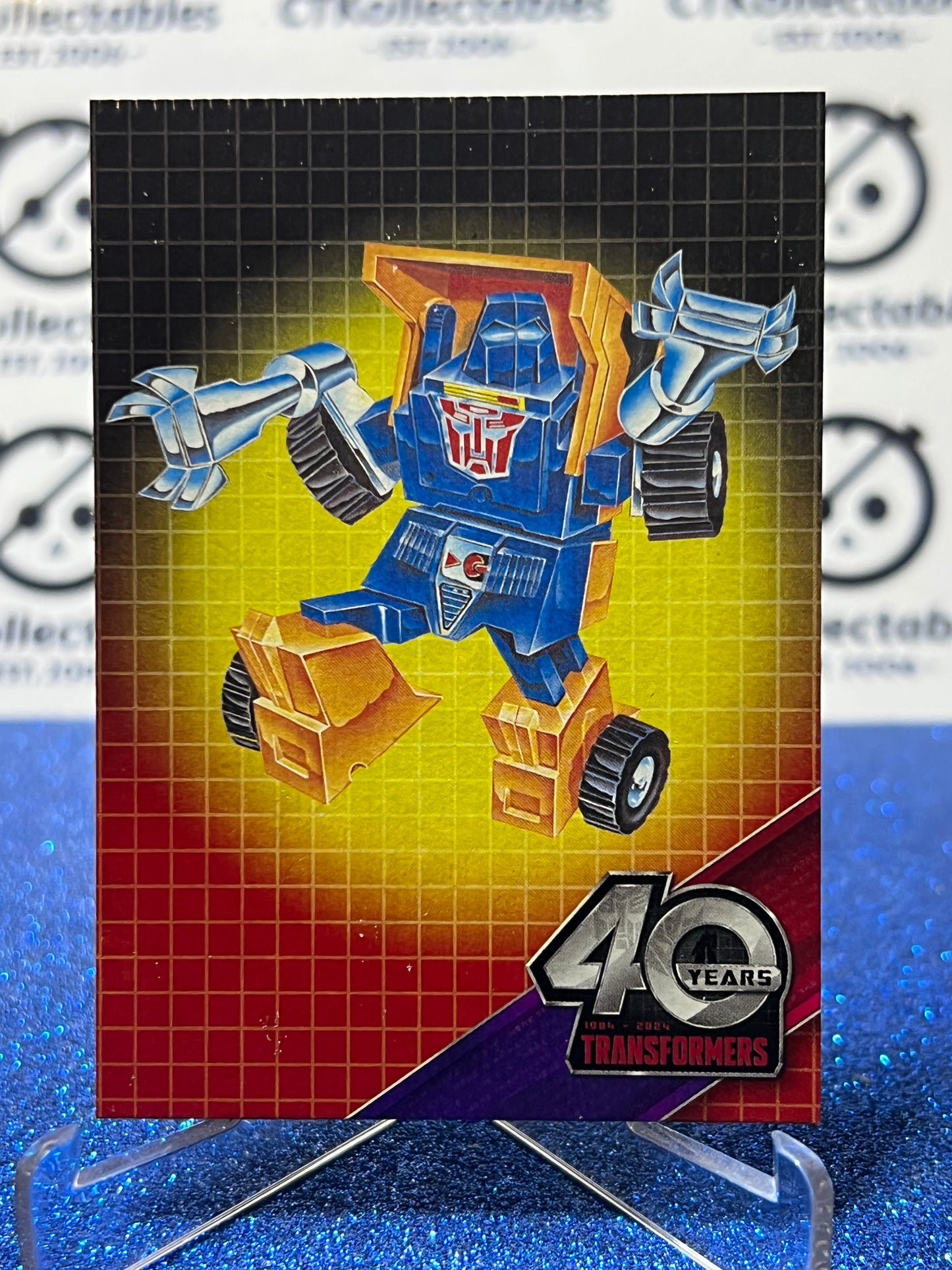 2024 TRANSFORMERS 40th ANNIVERSARY HUFFER # 57 NON-FOIL NON-GLOSS TRADING CARD