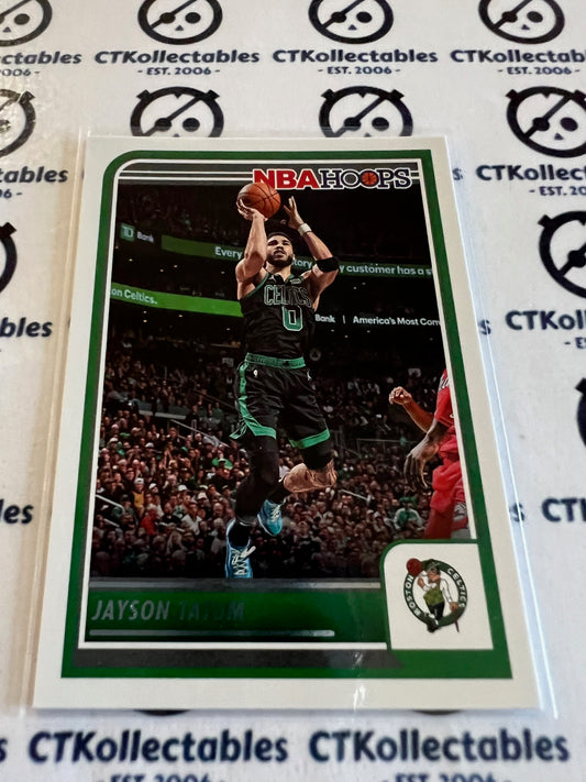 2023-24 Panini NBA HOOPS Base #183 Jayson Tatum Celtics