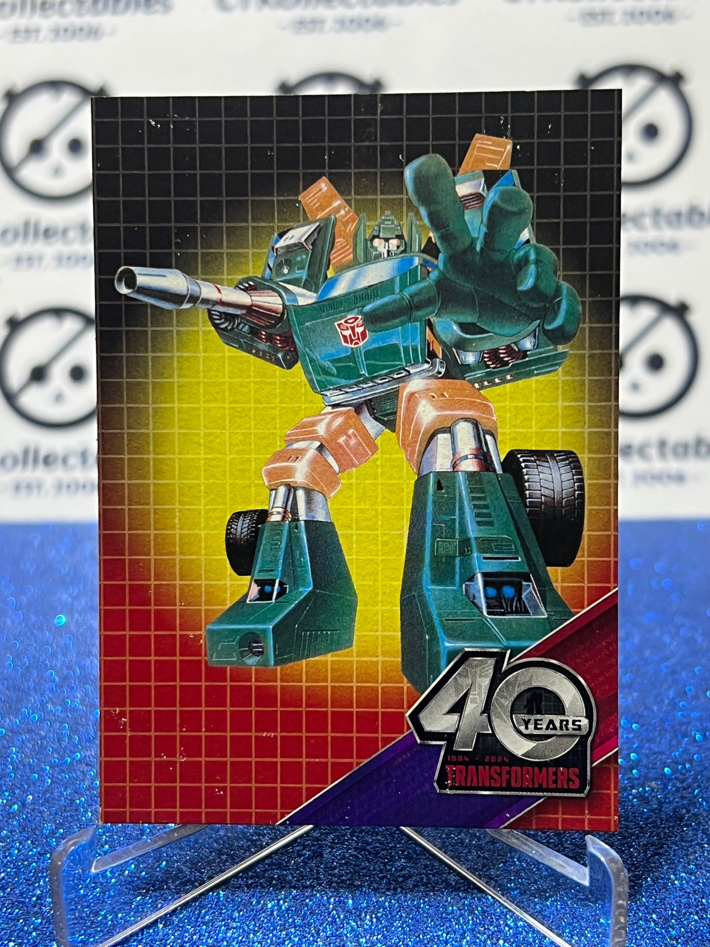 2024 TRANSFORMERS 40th ANNIVERSARY HOIST # 62 NON-FOIL NON-GLOSS TRADING CARD