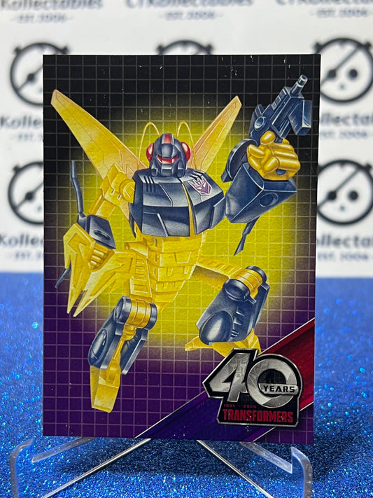 2024 TRANSFORMERS 40th ANNIVERSARY RANSACK # 72 NON-FOIL NON-GLOSS TRADING CARD