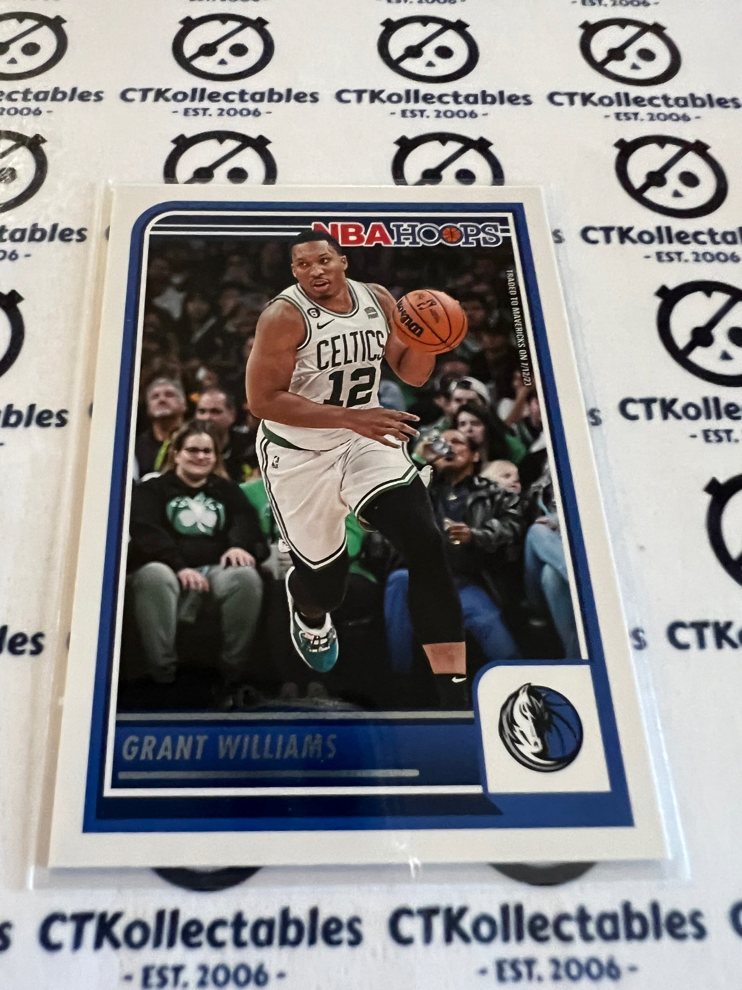 2023-24 Panini NBA HOOPS Base #224 Grant Williams Mavericks