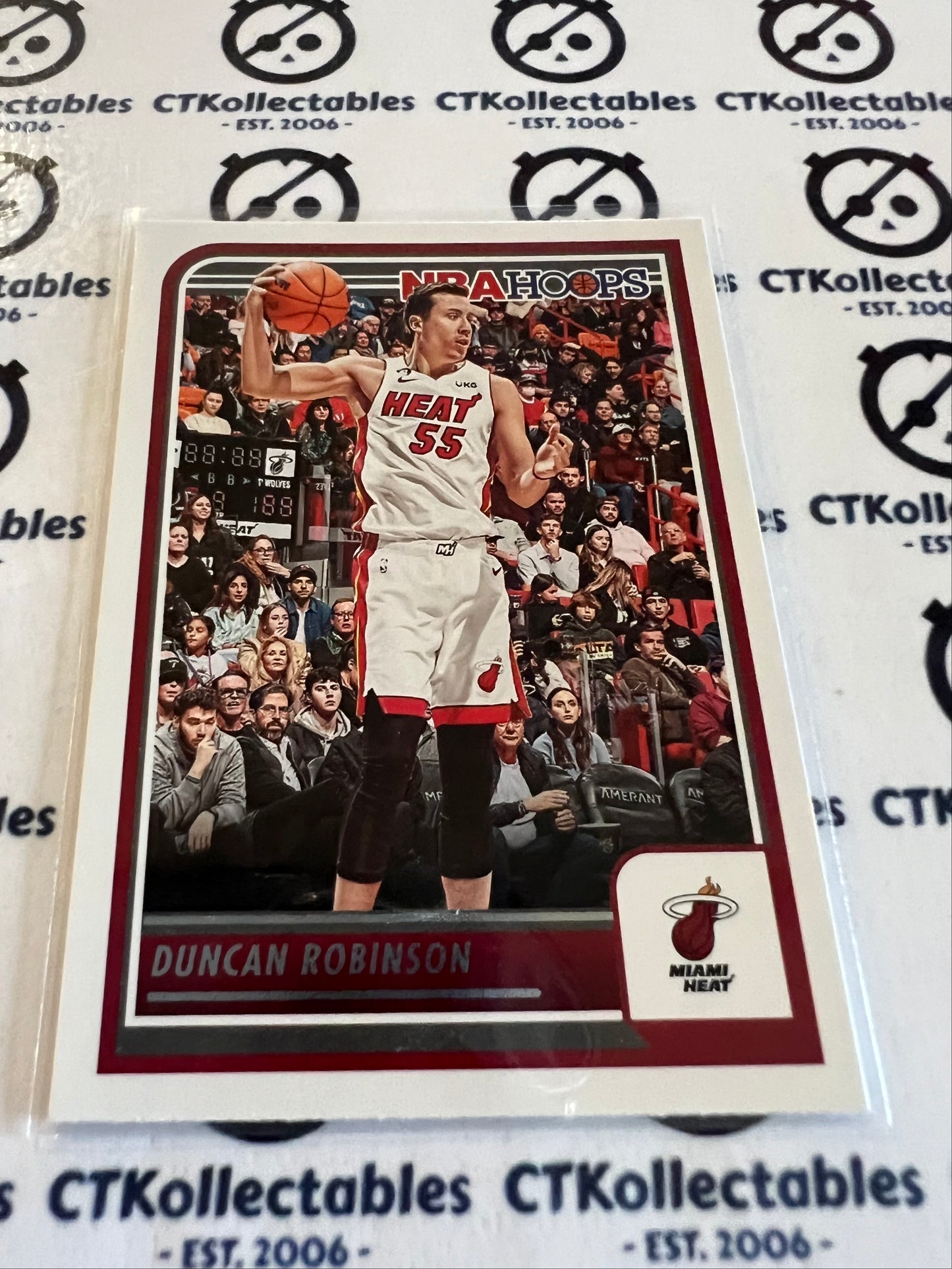 2023-24 Panini NBA HOOPS Base #227 Duncan Robinson Heat