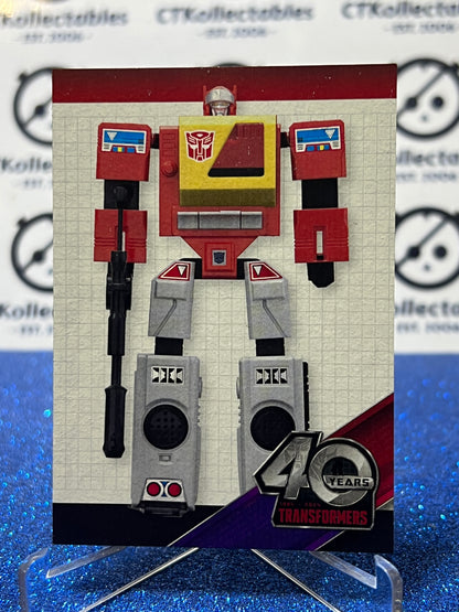 2024 TRANSFORMERS 40th ANNIVERSARY BLASTER # 85 NON-FOIL NON-GLOSS TRADING CARD