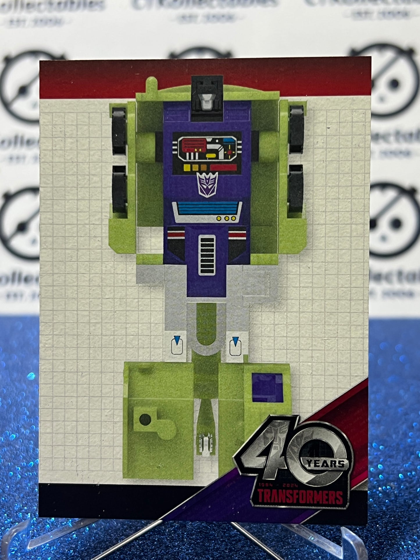 2024 TRANSFORMERS 40th ANNIVERSARY HOOK # 93 NON-FOIL NON-GLOSS TRADING CARD