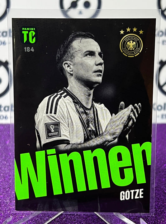 2023 PANINI TOP CLASS GOTZE # 184 WINNER GERMANY FOOTBALL SOCCER CARD