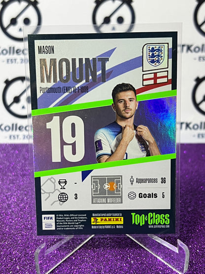 2023 PANINI TOP CLASS MOUNT # 182 WINNER ENGLAND FOOTBALL SOCCER CARD