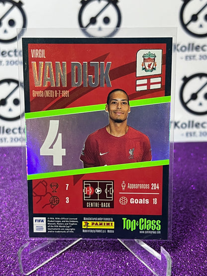 2023 PANINI TOP CLASS VAN DIJK # 188 WINNER LIVERPOOL FOOTBALL SOCCER CARD