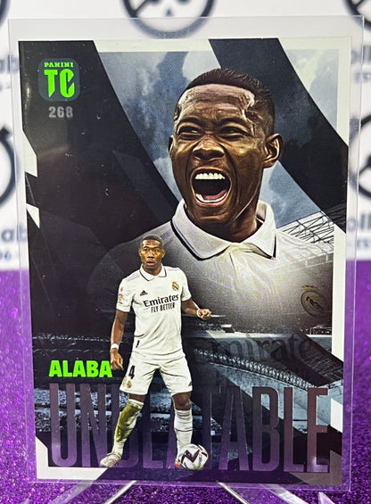 2023 PANINI TOP CLASS DAVID ALABA # 268 UNBEATABLE MADRID SOCCER CARD