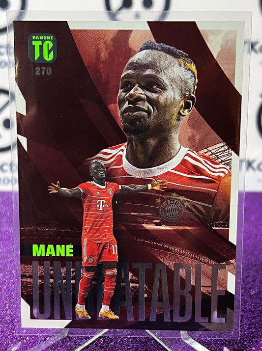 2023 PANINI TOP CLASS SADIO MANE # 270 UNBEATABLE SILVER  SOCCER CARD