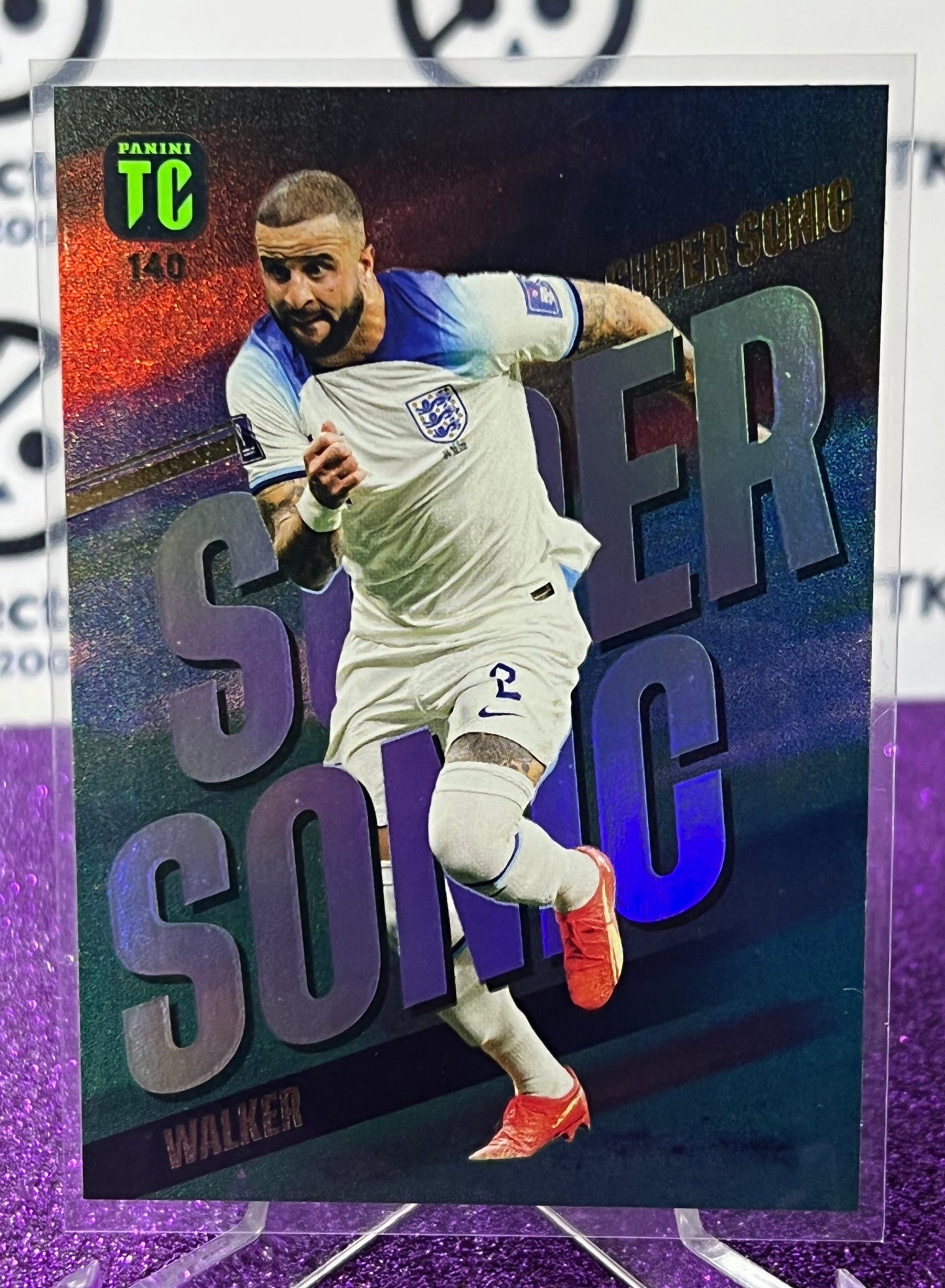 2023 PANINI TOP CLASS KYLE WALKER  # 140 SUPER  SONIC FOOTBALL SOCCER CARD