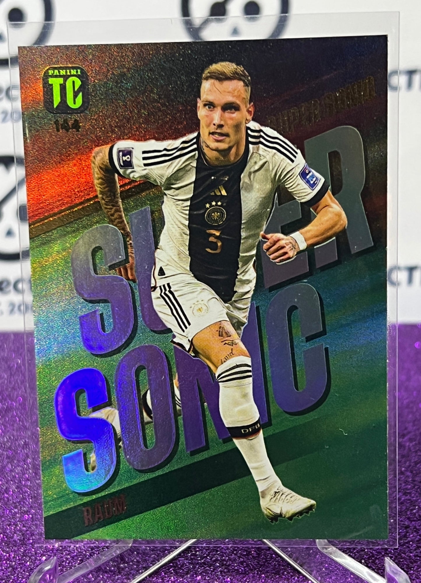 2023 PANINI TOP CLASS DAVID RAUM  # 144 SUPER  SONIC FOOTBALL SOCCER CARD