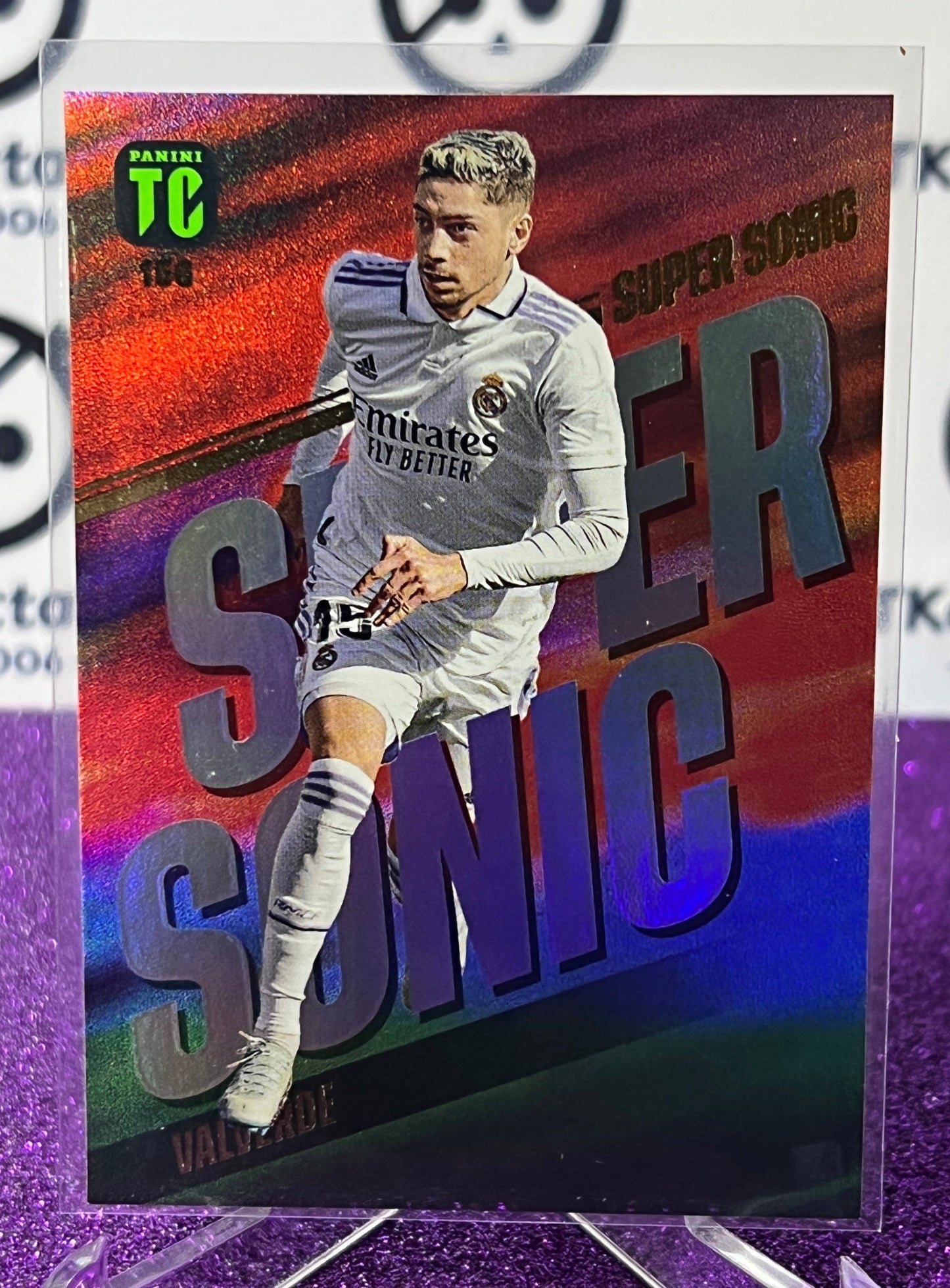 2023 PANINI TOP CLASS FEDERIGO. VALVERDE # 156 SUPER  SONIC FOOTBALL SOCCER CARD