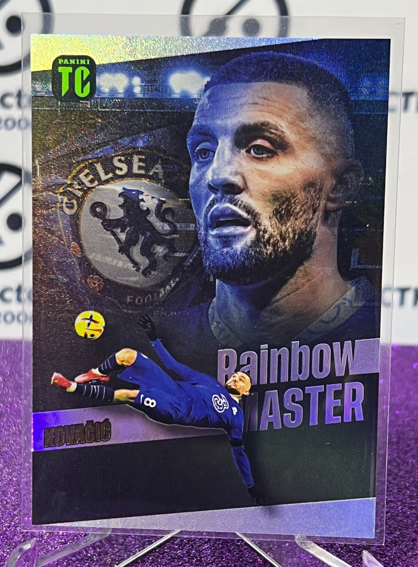 2023 PANINI TOP CLASS MATEO KOVACIC # 208 RAINBOW MASTER  FOOTBALL SOCCER CARD