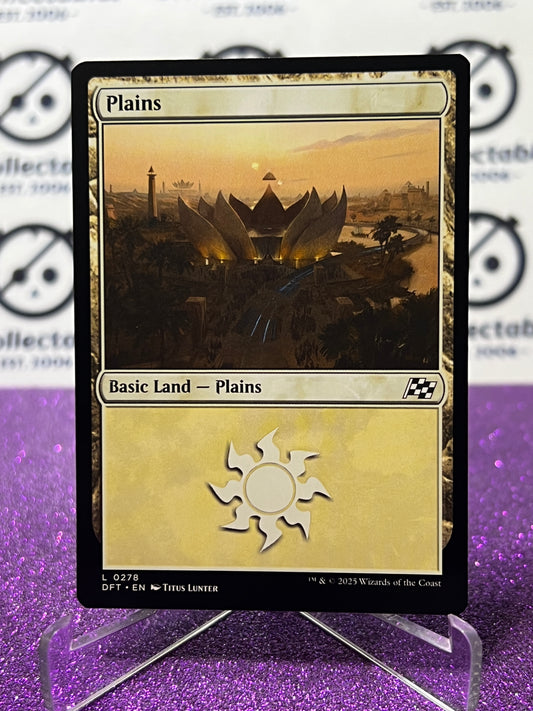 2025 MAGIC THE GATHERING AETHERDRIFT  PLAINS # L 0278 NON-FOIL LAND CARD