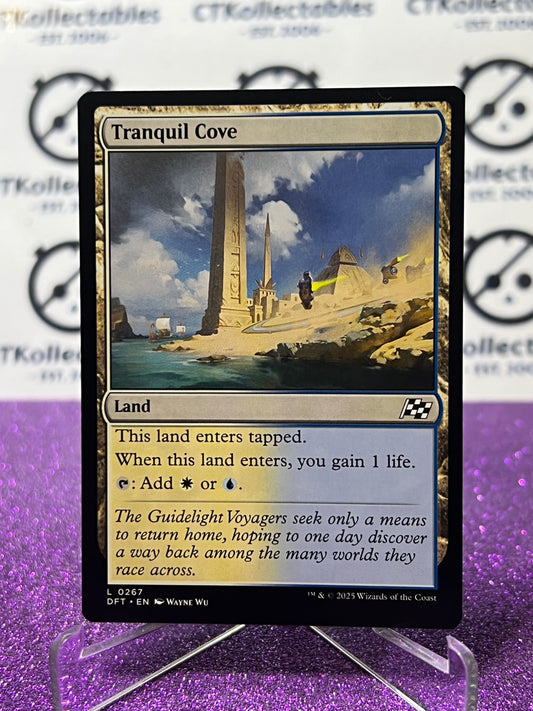 2025 MAGIC THE GATHERING AETHERDRIFT  TRANQUIL COVE # L 0267 NON-FOIL LAND CARD