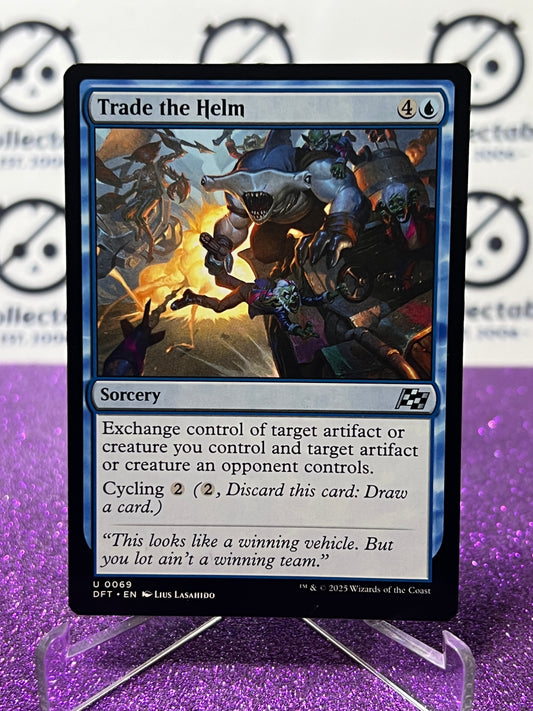 2025 MAGIC THE GATHERING AETHERDRIFT TRADE THE HELM # U 0069 NON-FOIL SORCERY CARD