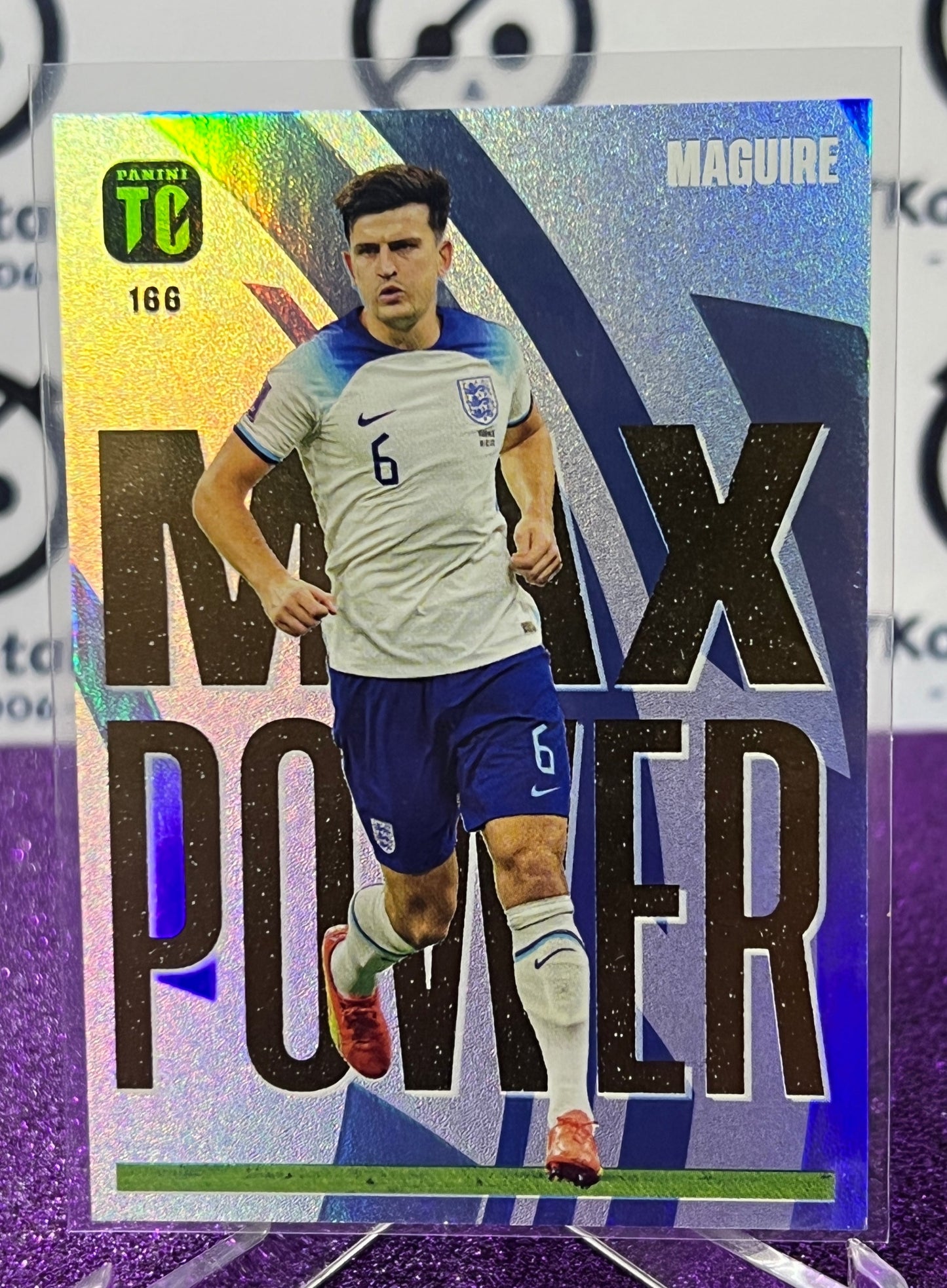 2023 PANINI TOP CLASS HARRY MAGUIRE # 166  MAX POWER  FOOTBALL SOCCER CARD