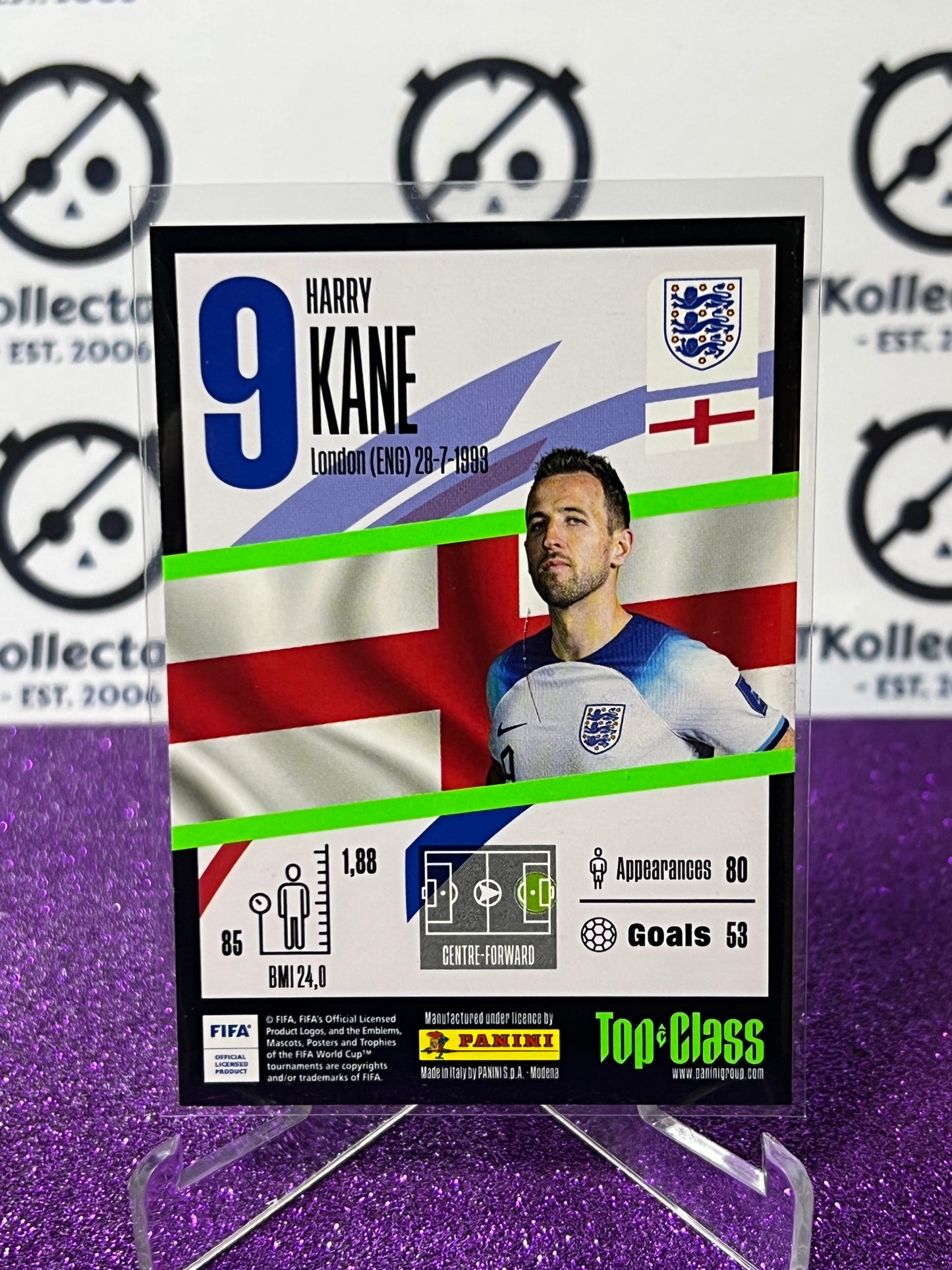 2023 PANINI TOP CLASS HARRY KANE # 167  MAX POWER  FOOTBALL SOCCER CARD