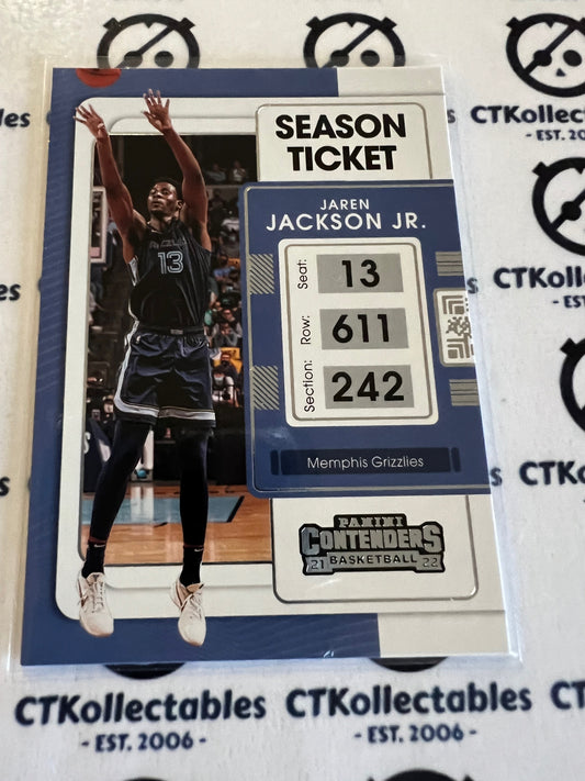 2021-22 NBA Contenders Base # 13 Jaren Jackson JR. Grizzlies