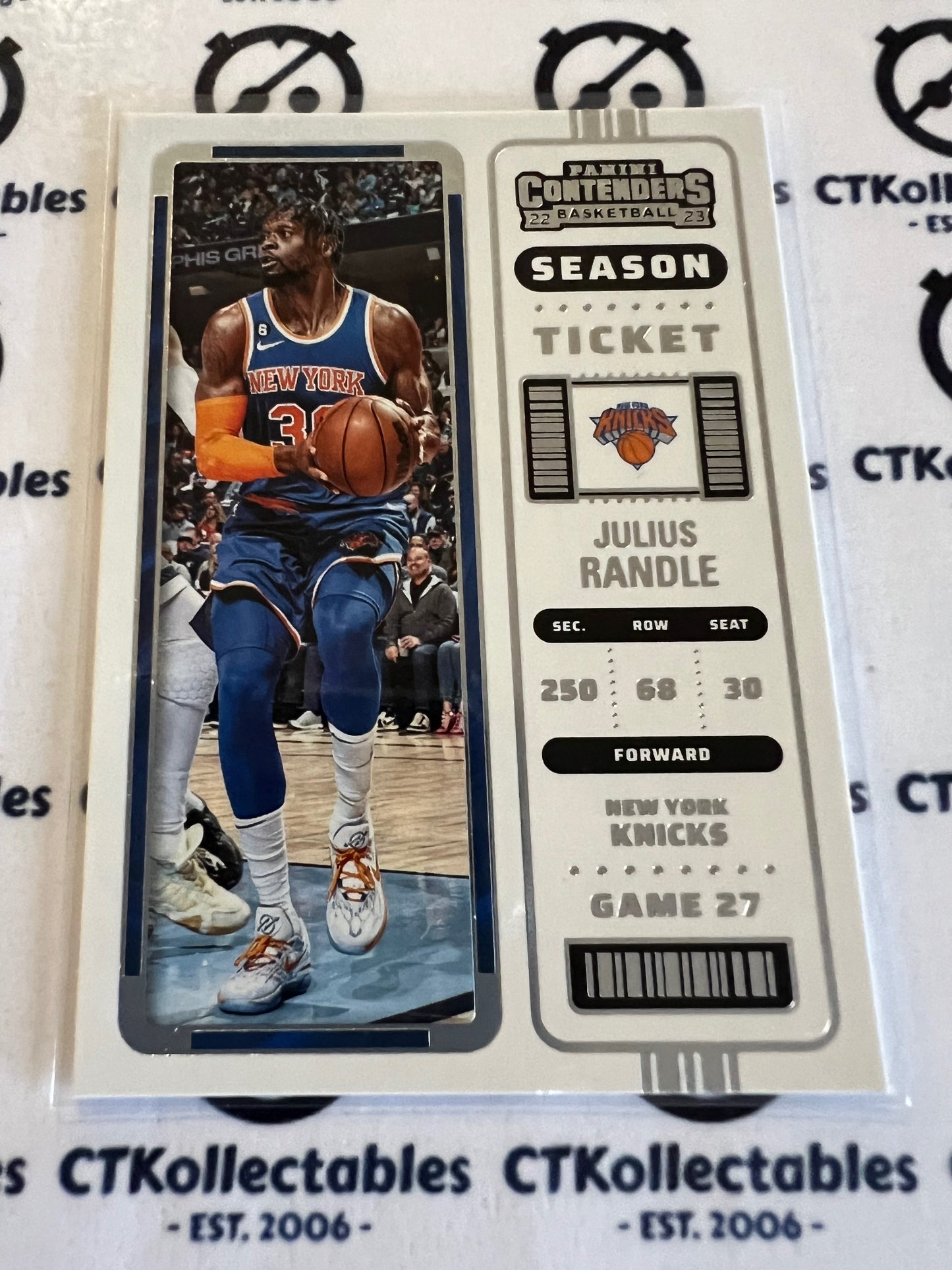 2022-23 NBA Contenders Base # 14 Julius Randle Knicks