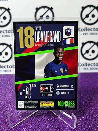 2023 PANINI TOP CLASS DAYOT UPAMECANO # 168  MAX POWER  FOOTBALL SOCCER CARD