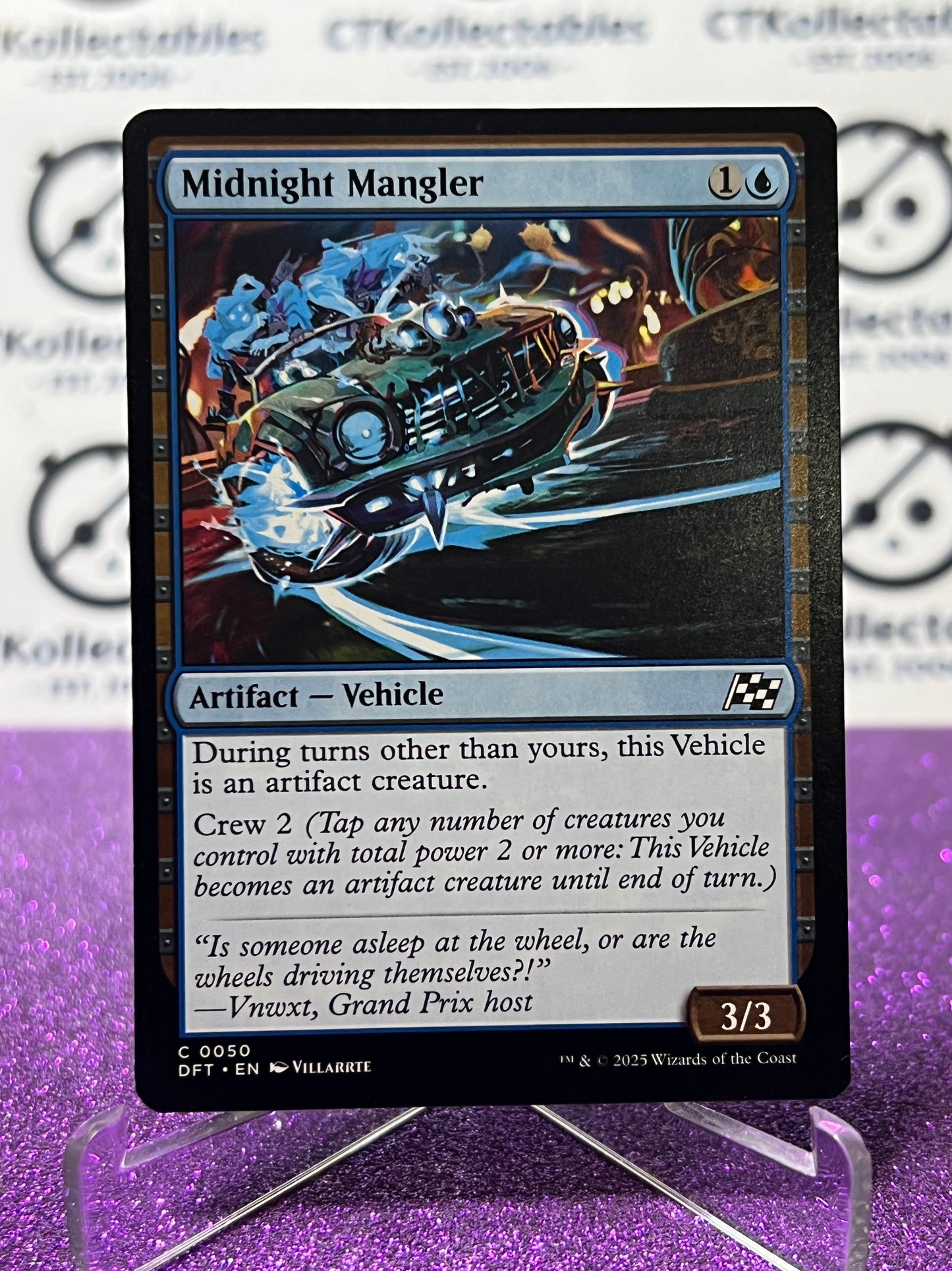 2025 MAGIC THE GATHERING AETHERDRIFT MIDNIGHT MANGLER # C 0050 NON-FOIL ARTIFACT CARD