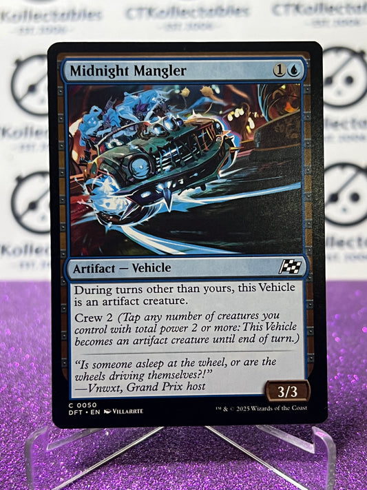 2025 MAGIC THE GATHERING AETHERDRIFT MIDNIGHT MANGLER # C 0050 NON-FOIL ARTIFACT CARD