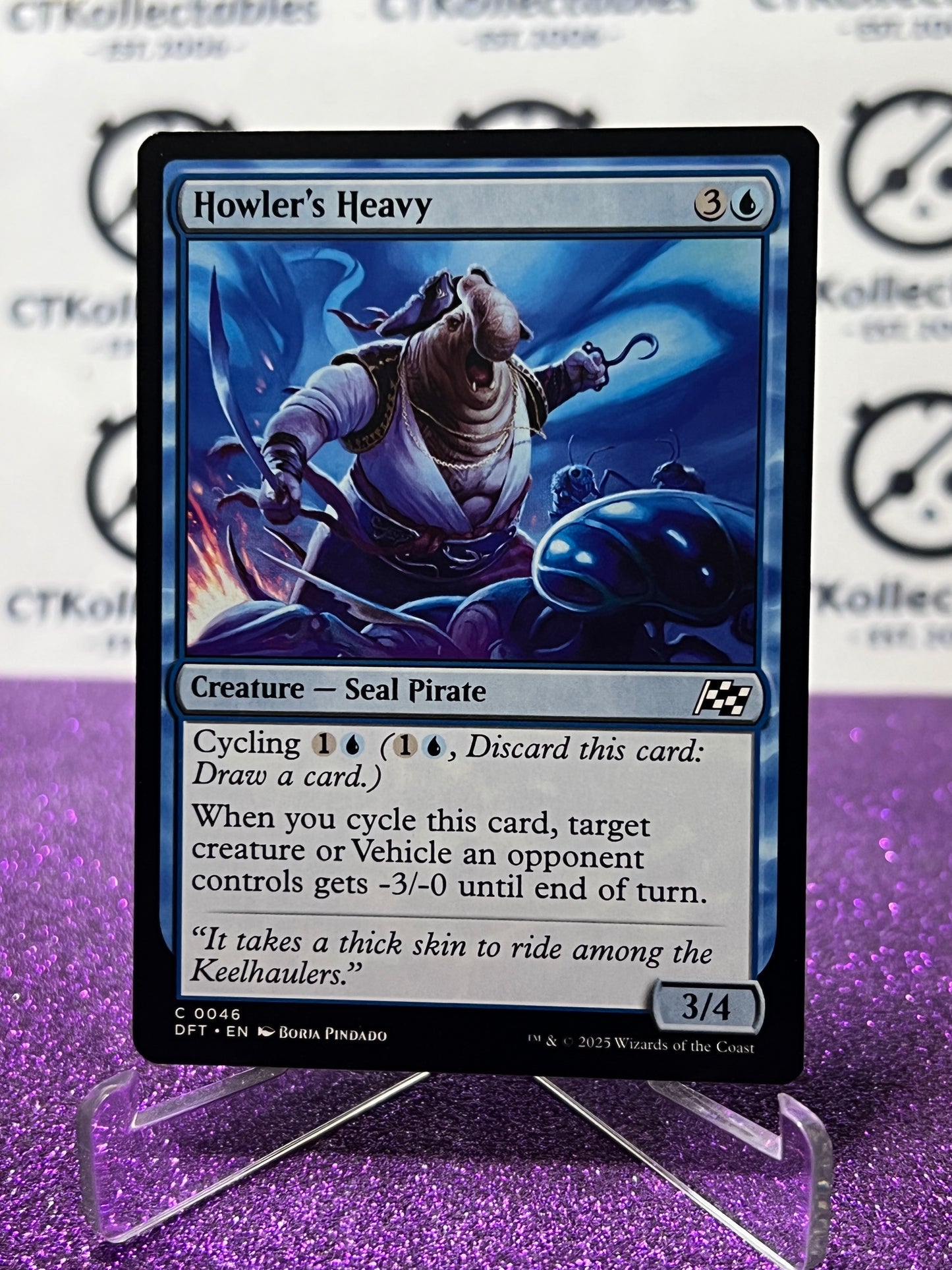 2025 MAGIC THE GATHERING AETHERDRIFT HOWLER'S HEAVY # C 0046 NON-FOIL CREATURE CARD