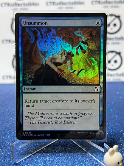2026 MAGIC THE GATHERING REALITY FRACTURE UNSUMMON # C 0046  FOIL TCG CARD